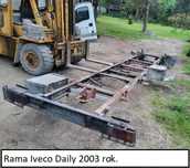 Iveco Daily Rama kabina silnik kiper koła chłodnica sanki hds