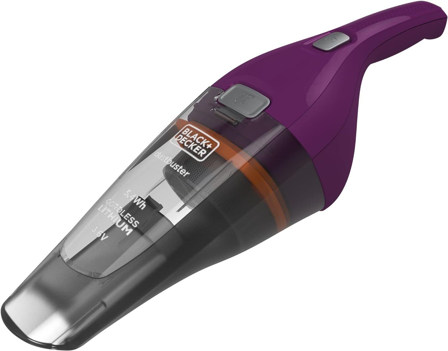 Odkurzacz ręczny fioletowy  8W 3.6V Black+Decker