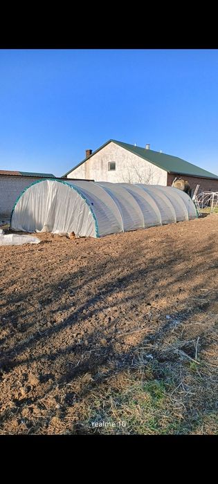 Tunel foliowy pod warzywa truskawki pomidory