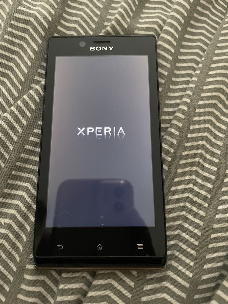 Sony Xperia J a funcionar