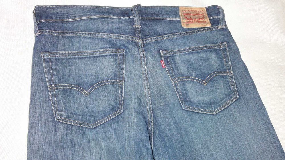 LEVIS 508 W36 L34 Oryginalne klasyczne spodnie Jeans