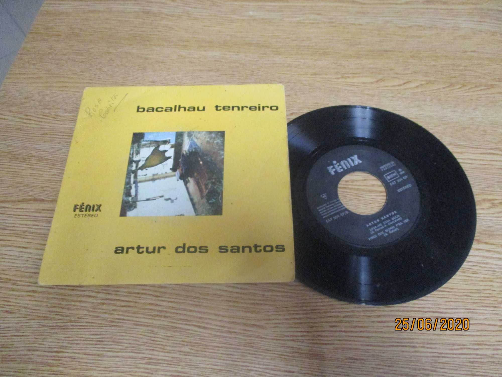 discos vinil EP antigos Portugueses