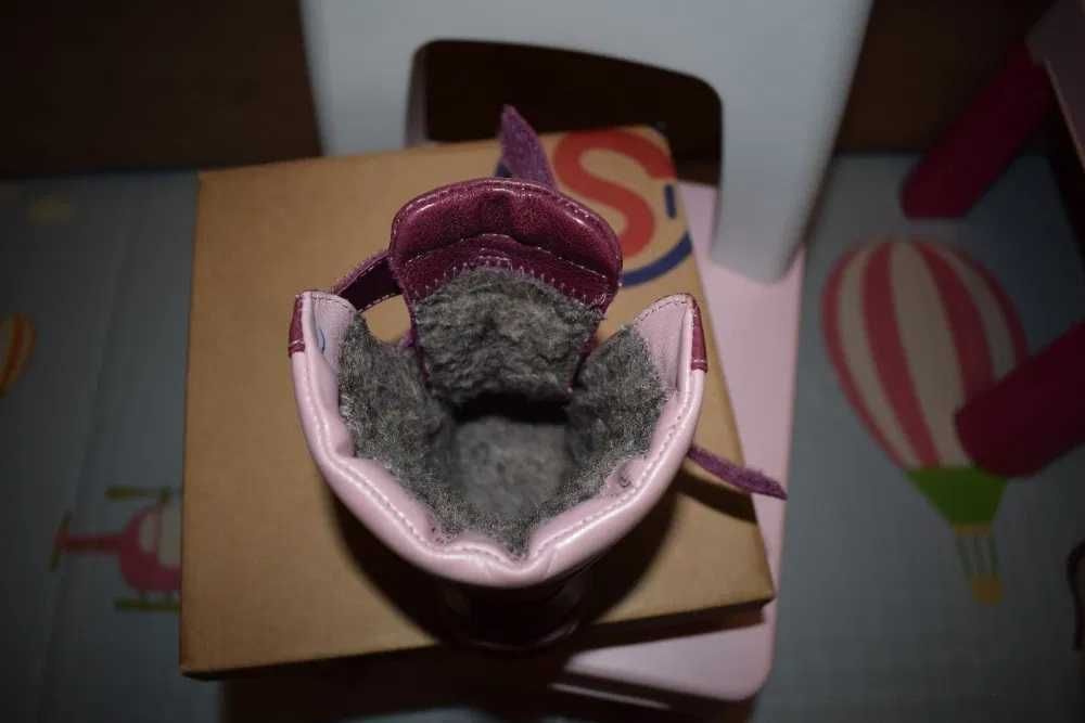 Зимові чоботи для дівчинки 21р., 25р., 27р.