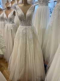 Suknia ślubna Milana wzrost 150-160 cm rozmiar 40