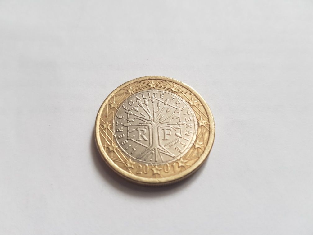 1 Euro Francja 2001r.