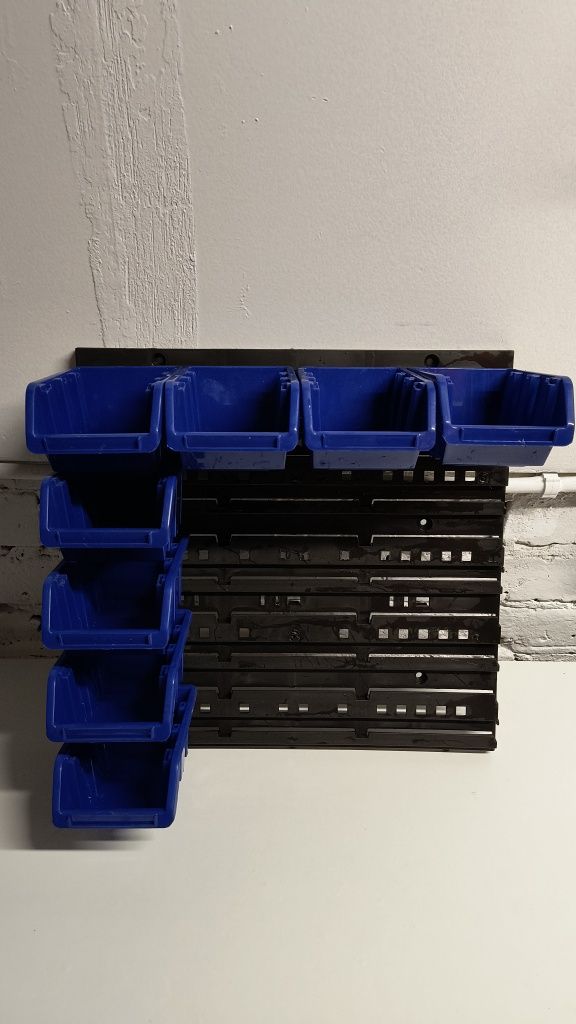 Pojemnik, kuweta, organizer NP4, NP6, NP8 niebieski