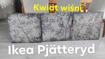 Obrazy Ikea Pjätteryd na płótnie Kwiat wiśni 56/56 Stan Bdb 3szt Tanio
