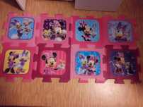 Puzzle piankowe mata myszka Mickey Disney