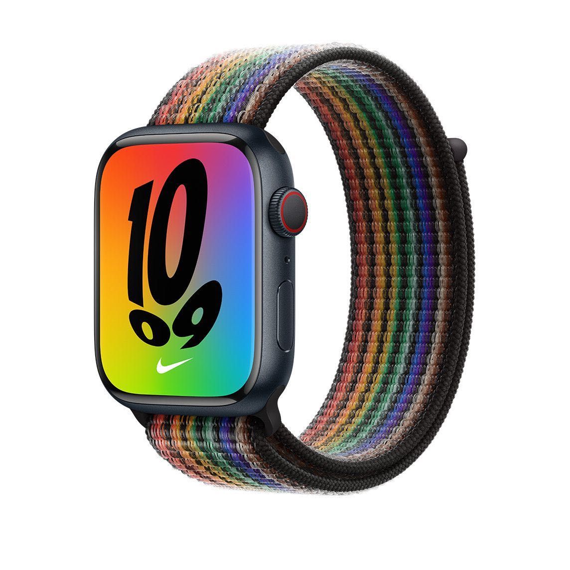 Оригінальний ремінець Apple Sport Band та Loop Pride Edition 41 45 mm