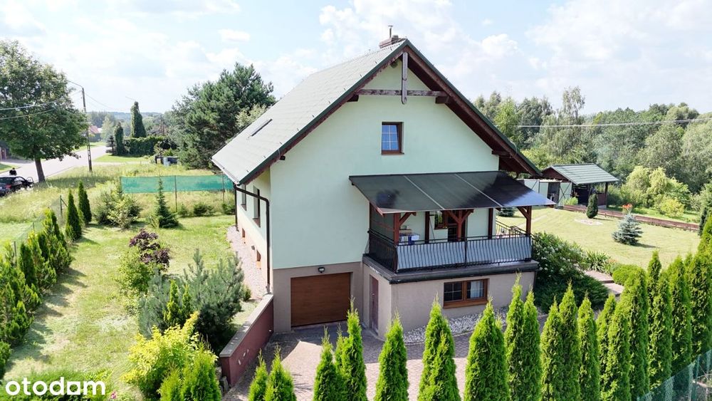 Nowoczesny dom z 6 pokojami w spokojnej okolicy