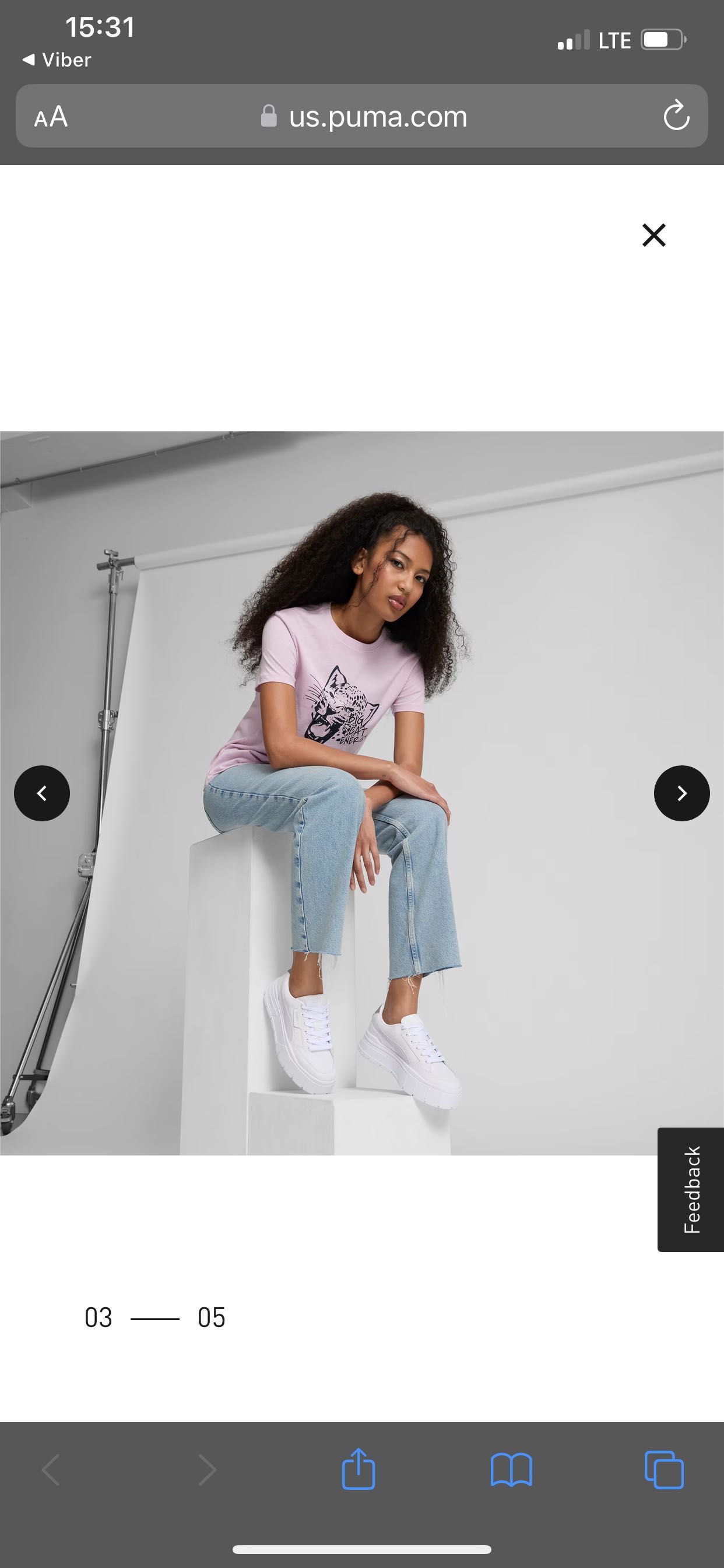 Футболка жіноча Puma M-ка, нова