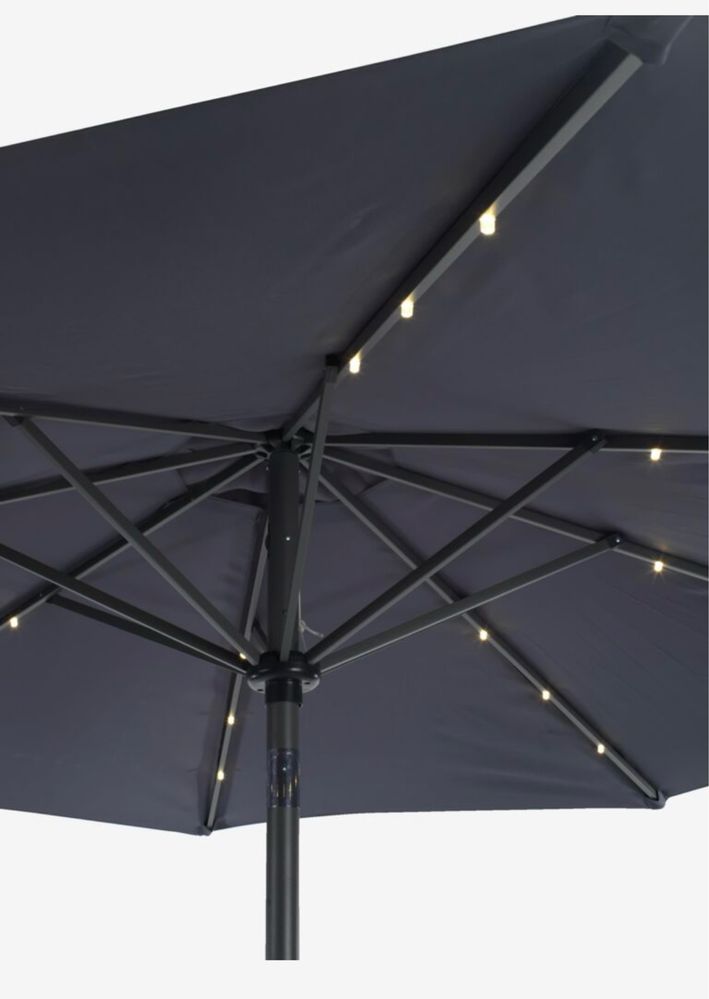 Parasol z lampkami led