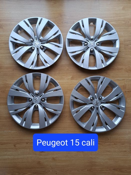 Kołpaki 15 cali oryginał PEUGEOT 4 szt.