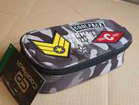 Piórnik Szkolny Coolpack Campus Camo Black Badges ~ USZKODZONY OUTLET