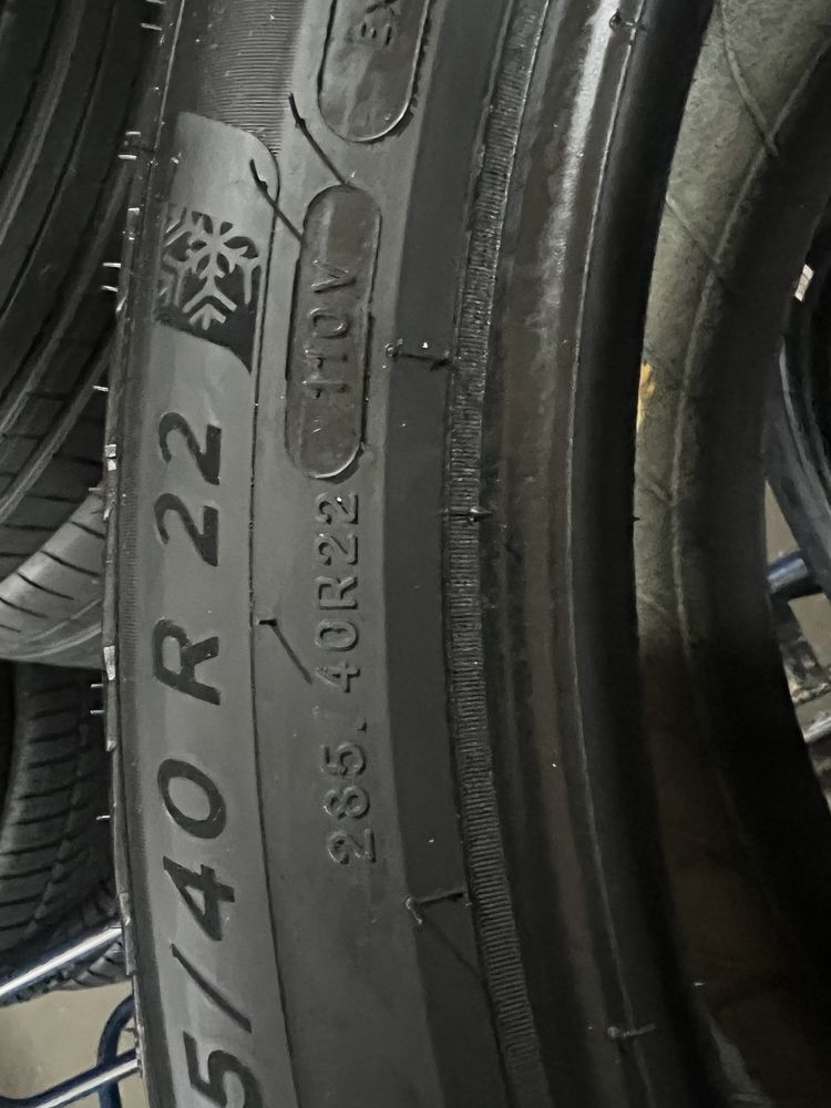 325/35/22+285/40/22 R22 Michelin Pilot Alpin 5 4шт нові зима