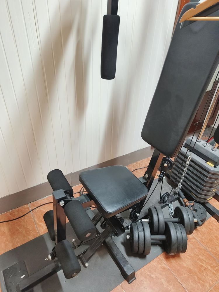 Máquina multi-exercícios para ginásio vidaXL