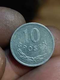 Sprzedam monete 10 groszy 1973 ze znakiem menniczym