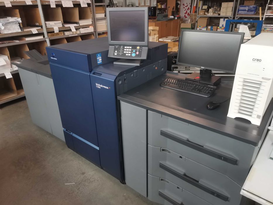 Konica Minolta bizhub PRESS C1085 z kontrolerem CREO
