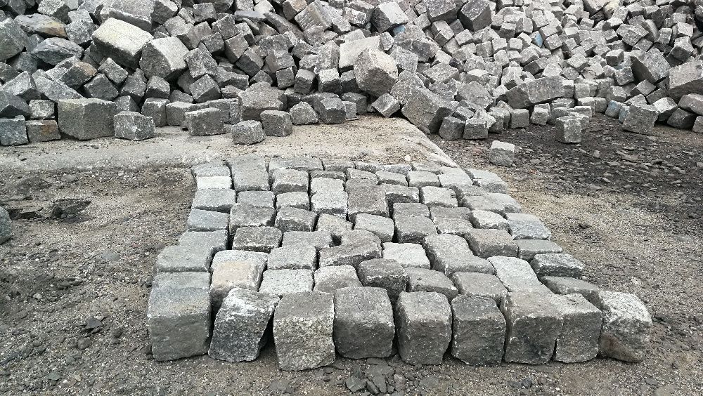 stara rustykalna kostka granitowa 10/11 dostępne 2 tyś ton