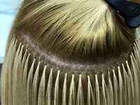 Наращивание волос-(кератин)