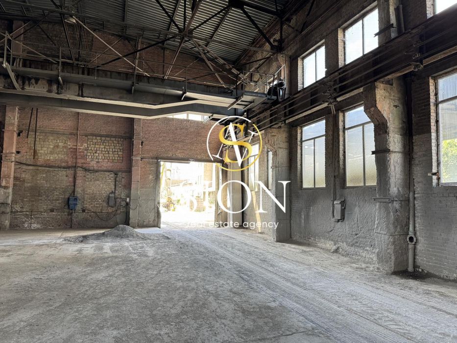 Оренда виробничих приміщень 800-5000м2, Видубичі, Кран балка, ЖД