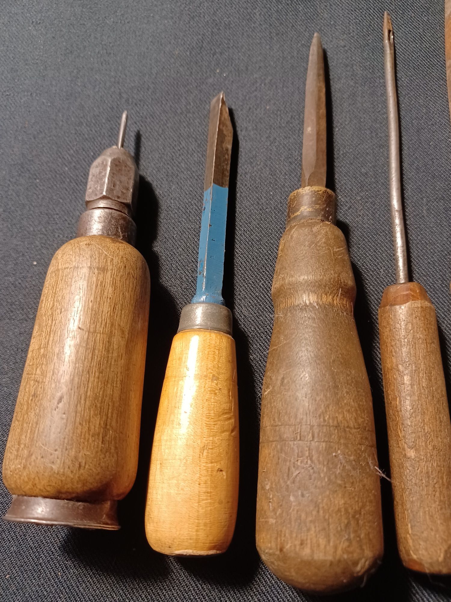 Zestaw ciekawych starych narzędzi ręcznych PRL
