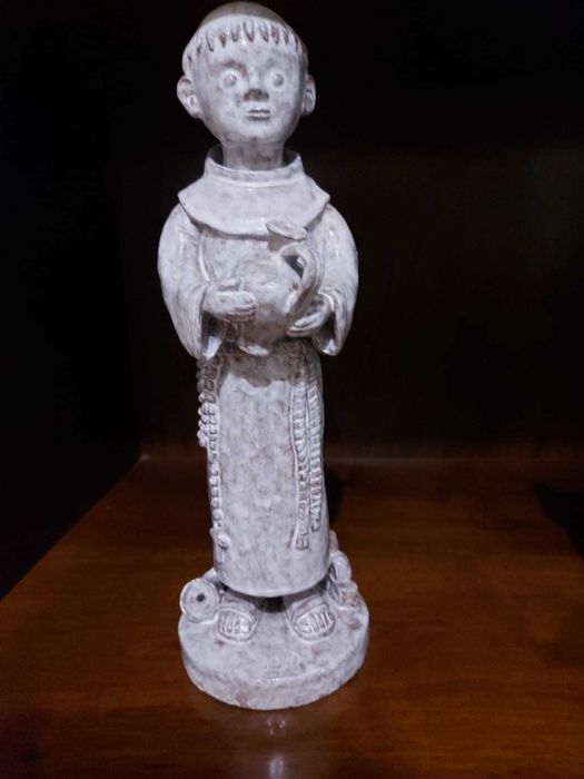 Estátua cerâmica Santo António