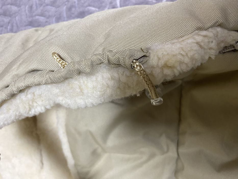 Дуже теплмй зимовий конверт в коляску на овчині