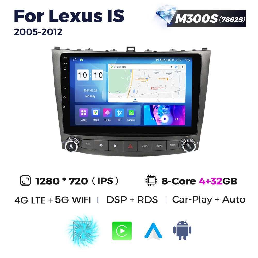 Штатна магнітола Lexus IS 2005-2012 GPS навігація Android