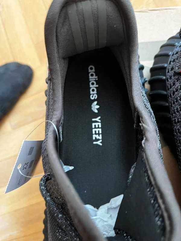 Czarny|Sportowe-Męskie adidasYeezy UnisexTrampki 44