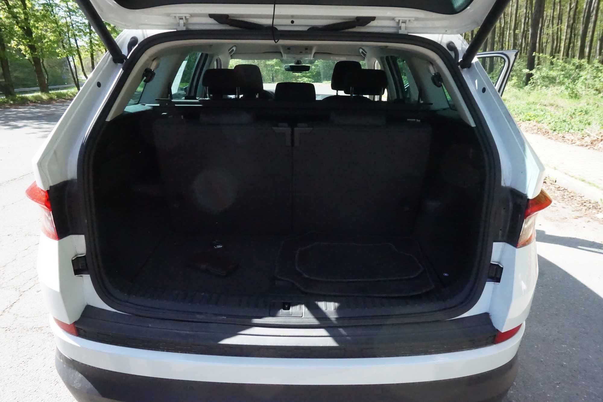 Skoda kodiaq 2.0 TDI 2019 4x4 seria scout kolor biała perła