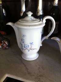 conjunto de chávenas de chá, café em porcelana antiga