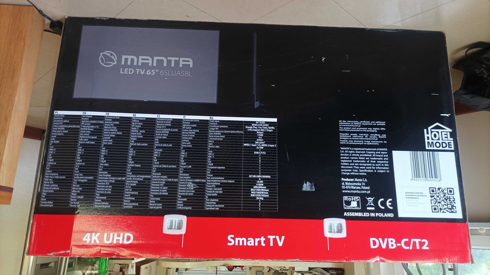 Telewizor TV 65" Manta 65LUA58L
