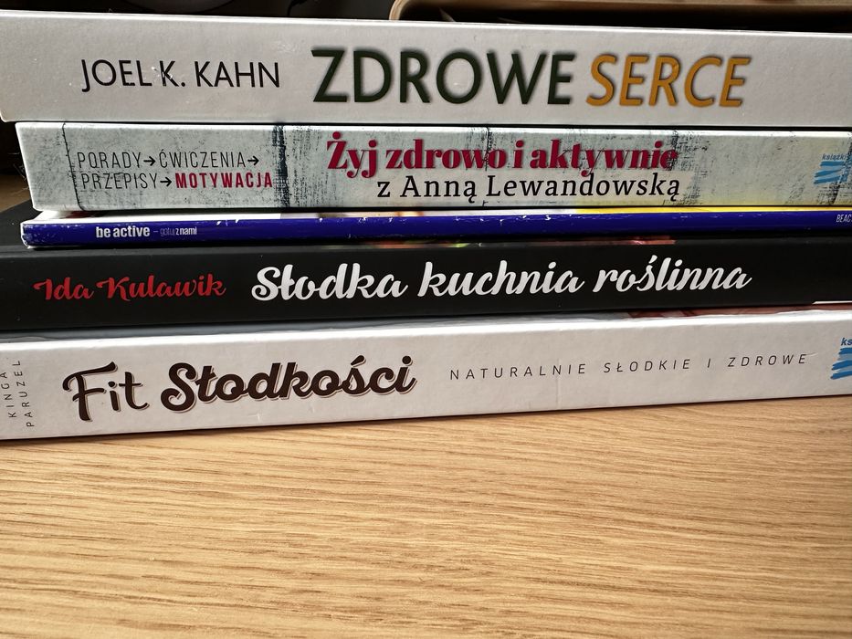 Zestaw książek o zdrowiu (A. Lewandowska, E. chodakowska i inni)