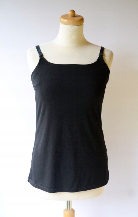 Koszulka Do Karmienia Czarna Lindex L 44 46 Bluzka Mama Mom H&M Boob