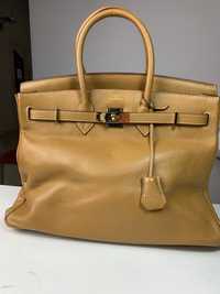 Hermes birkin сумка коричнева 2011 коричневая