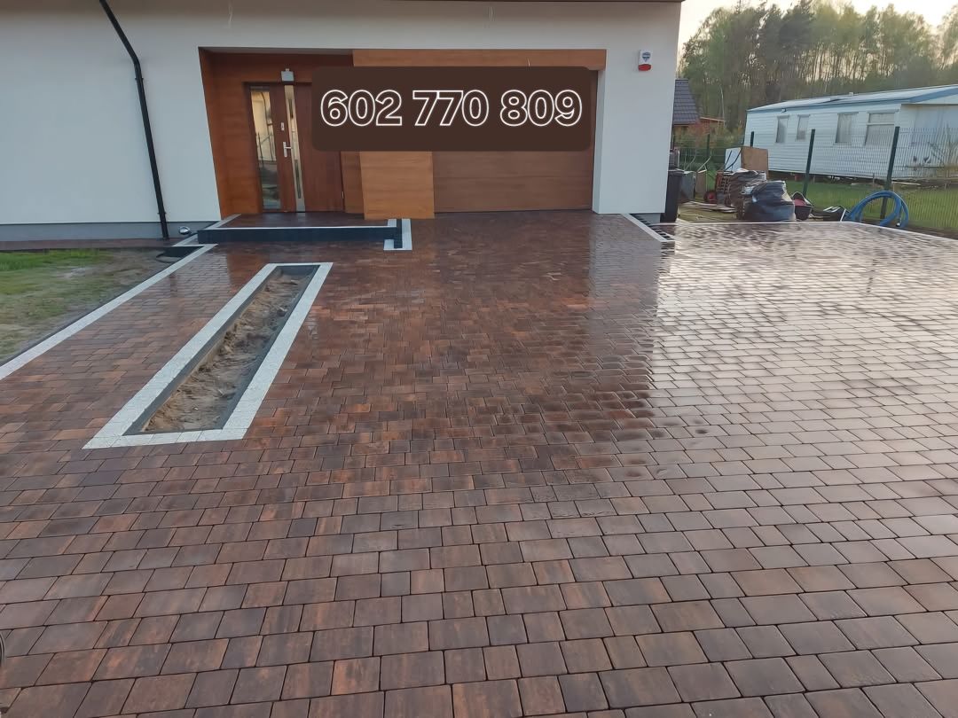 Brukarstwo , układanie kostki brukowej , podbudowa , utwardzenie ,