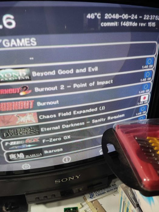 Nintendo Gamecube pack de Raspeberry Pico com suporte, Bitfunx gc2sd