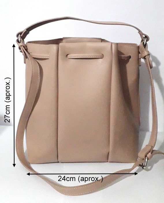 Mala / saco cor nude da Zara (usada)