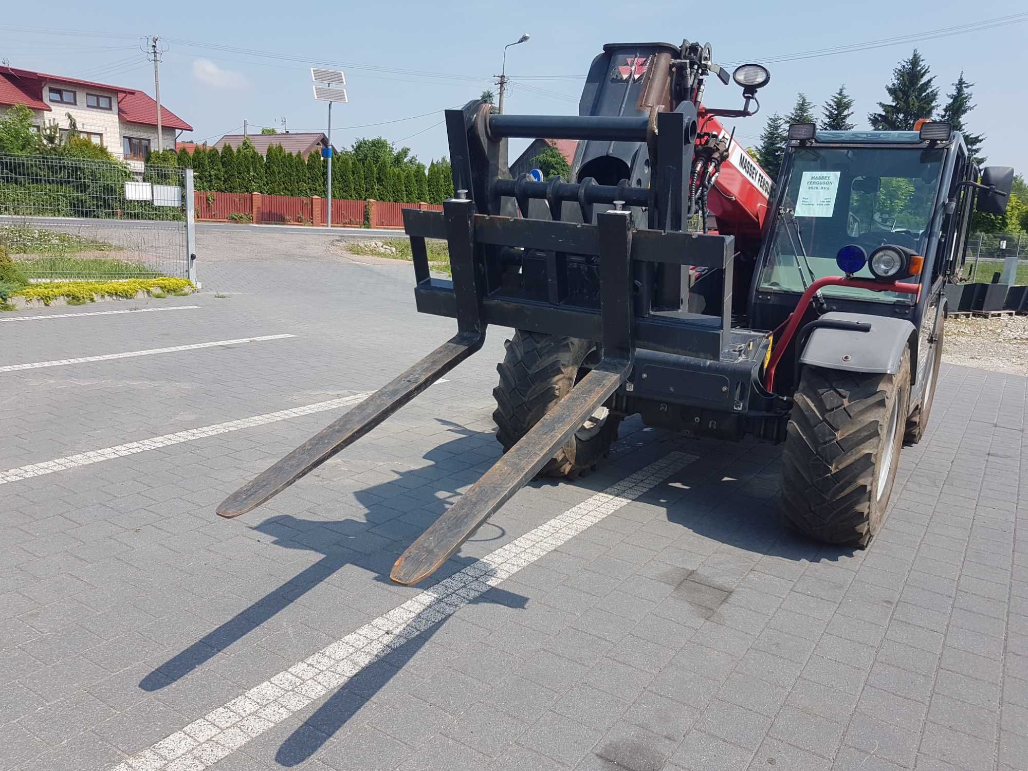 Paleciak widły ładowarka Manitou Massey Ferguson Bobcat