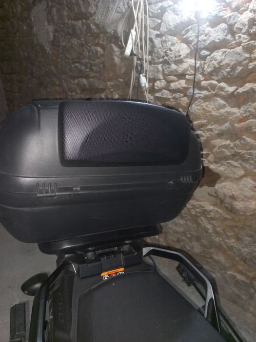 top case  shad sh45  para 2 capacetes