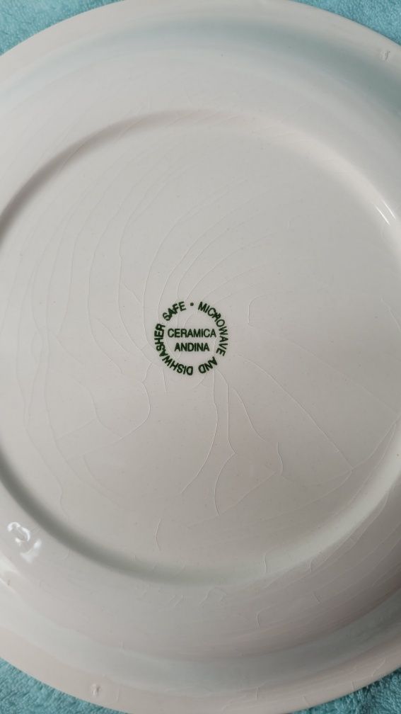 Talerze ceramiczne 6 szt. Ceramica Andina
