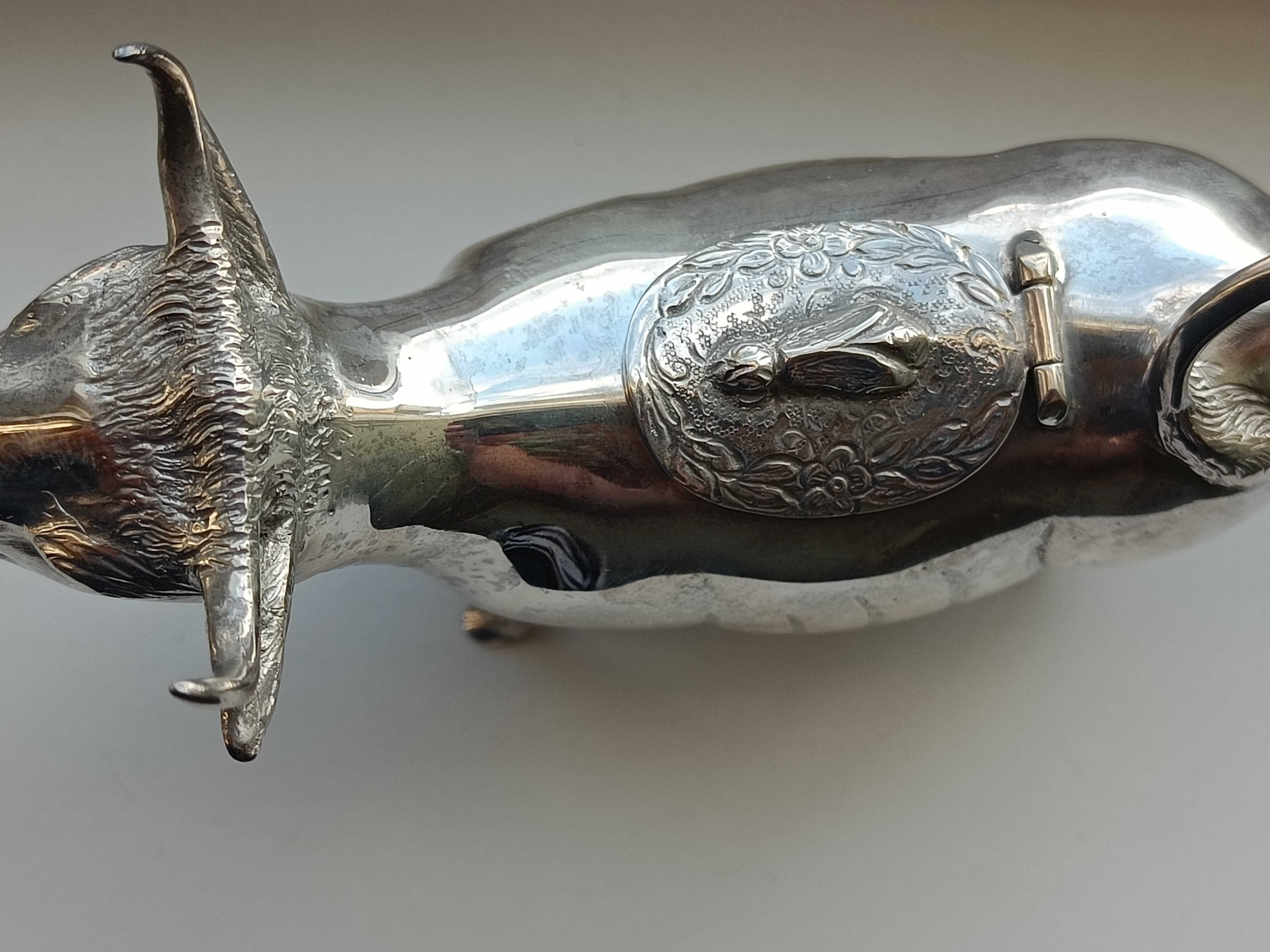 Сливочник, молочник серебро 925 пр.