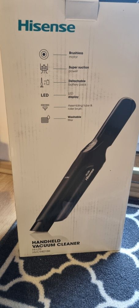 Odkurzacz bezprzewodowy Hisense NOWY