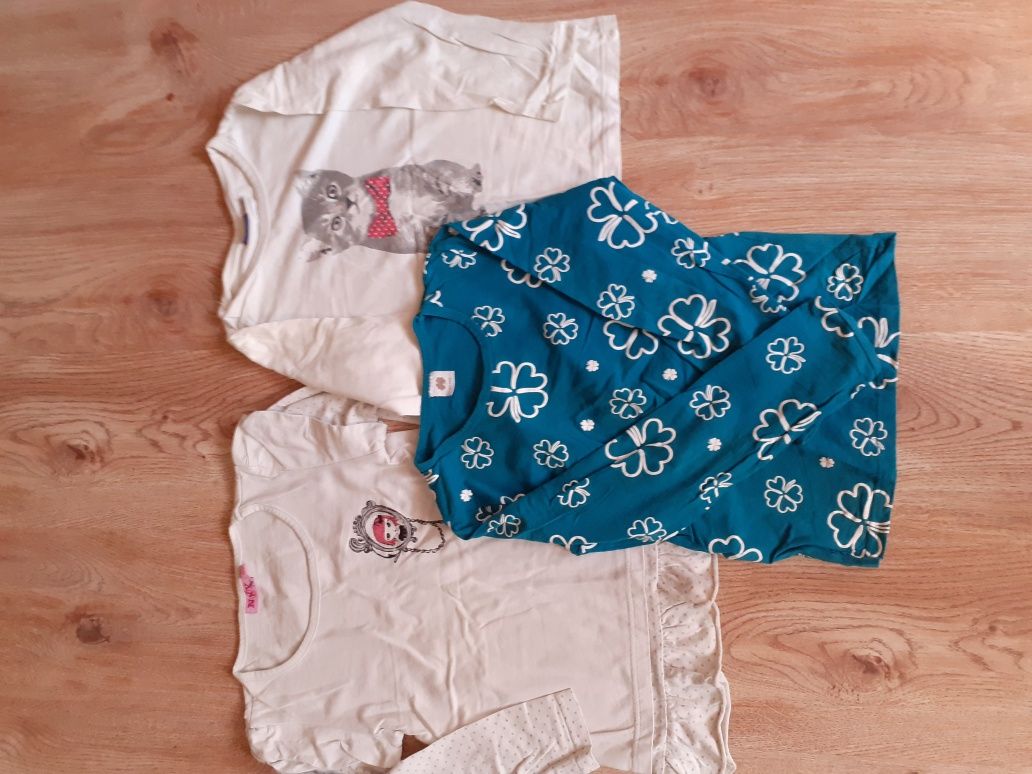 Komplet ubranek,paka,zestaw 18 sztuk na wzrost 122/128cm,dziewczynka