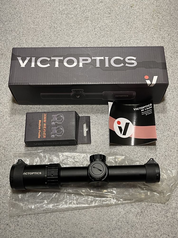 Приціл Victoptics 1-6x24 загонник, LPVO