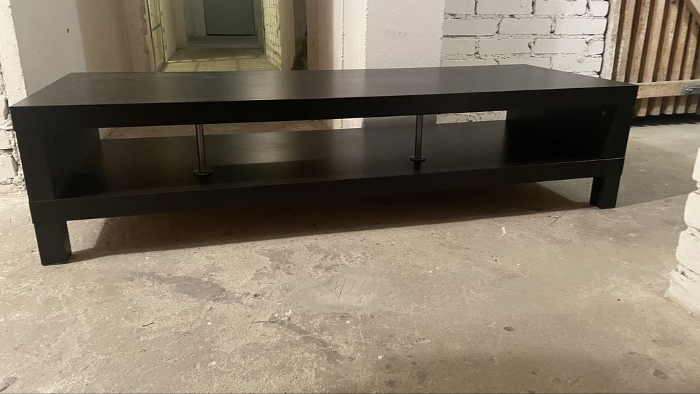 Szafka czarna rtv Ikea Lack