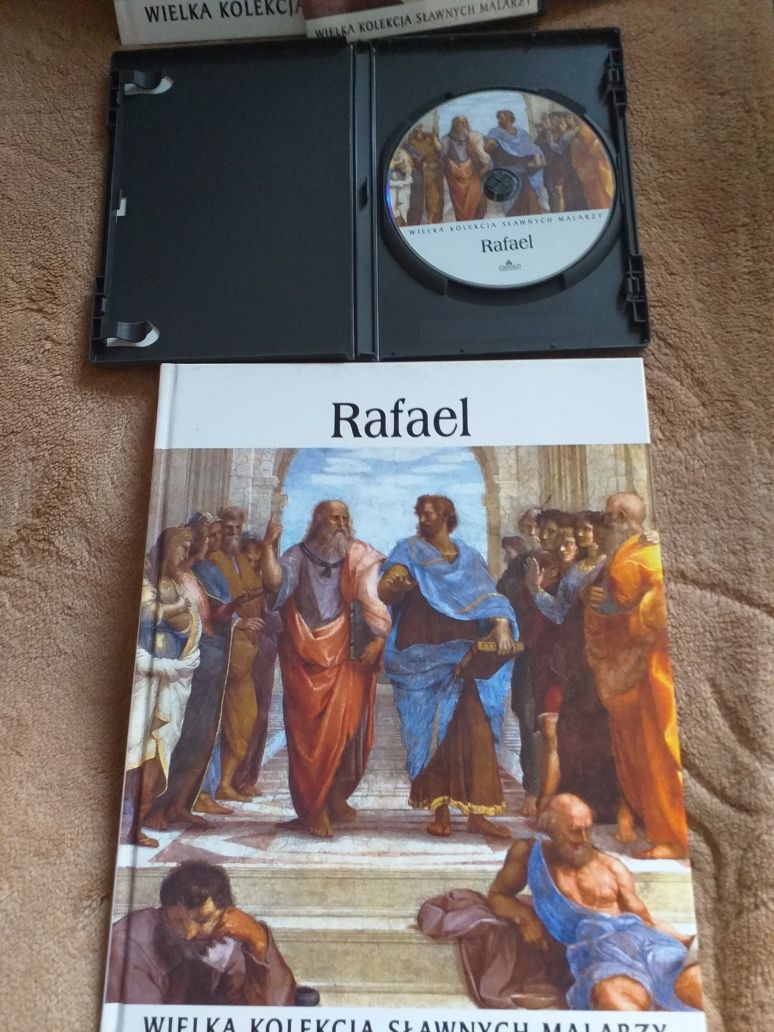 Sławni malarze Książka Rafael z Płyta DVD