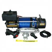 Лебідка електрична Kangaroowinch K13000 12V з синтетичним тросом