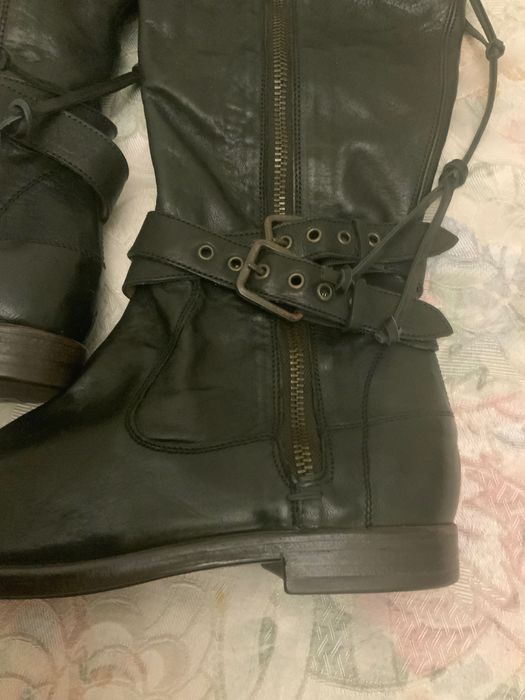 Ботфорти шкіряні бренду ugg , оригінал